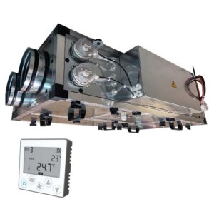 Установка вентиляционная приточно-вытяжная Aelita-AVM1-1500/RP,VAC(D),E10.5 Compact