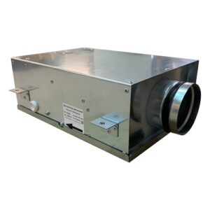 Вентилятор канальный круглый V(AC1/D)- 100 Compact (компактный МЕТАЛ. корпус) (0,07 кВт; 0,32А)