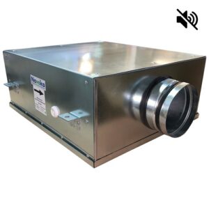 Вентилятор канальный круглый шумоизолированный VS(AC1/D)- 100 Compact (0,07 кВт; 0,32А)
