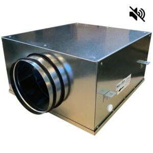 Вентилятор канальный круглый шумоизолированный VS- 200 Compact (мотор-колесо ebm-papst)
