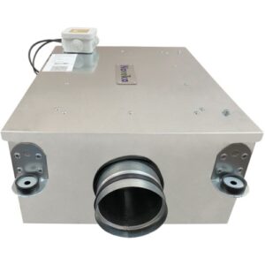 Вентилятор канальный круглый шумоизолированный VS(AC1)- 100(3D190) Compact с 3-х скоростным переключателем