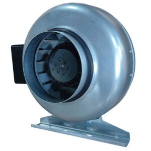Вентилятор канальный круглый V(AC1)- 125 (металлический корпус) (0,06 кВт; 0,3А)