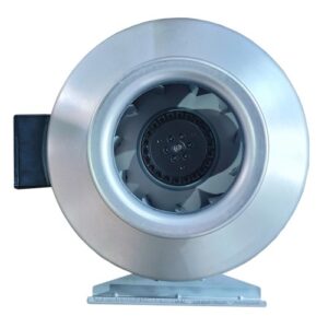 Вентилятор канальный круглый V(AC1)- 200 (металлический корпус) (0,16 кВт; 0,7А)
